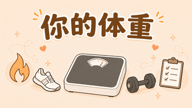 你的体重