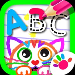 ABC儿童画画游戏! 幼儿学习英语字母儿童游戏宝宝3-6岁